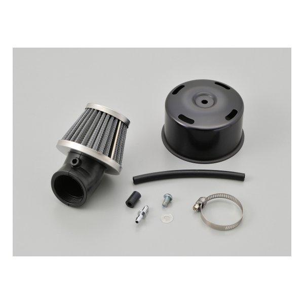 特殊ペーパーフィルターとファンネル形状マニホールドの採用で最高の吸入効率を追求した高性能パワーフィルター