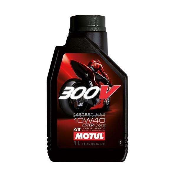 【お得な4本セット】104120 MOTUL (モチュール) 300V FACTORY LINE ROAD RACING 10W40 ファクトリーライン ロードレーシング 1L 4T