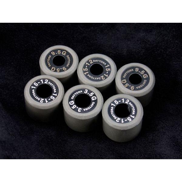てる DAYTONA デイトナ 90442 DWRウエイトローラー 3個セット 外形φ18X幅