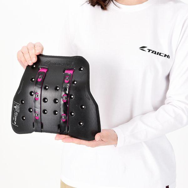 他サイト： RS-Taichi アールエスタイチ RS TAICHI TECCELLチェストプロテクター ブラック×ホワイト TRV063レディース(2412247)の商品画像