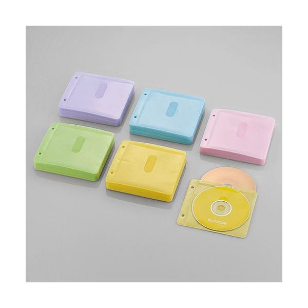大量のBlu-ray/CD/DVD Discをコンパクトに収納・整理できる2穴付き不織布ケース！
