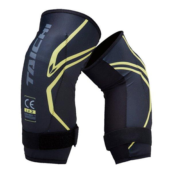 他サイト： RS-Taichi アールエスタイチ ステルス CE ニーガード LV2 ペア BLACK/YELLOW L TRV080 TRV080BKYLL(2467122)の商品画像