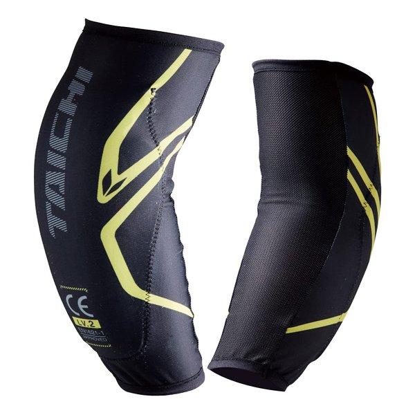 他サイト： RS-Taichi アールエスタイチ ステルス CE エルボーガード LV2 ペア ブラック/イエロー TRV081BKYL(2467125)の商品画像