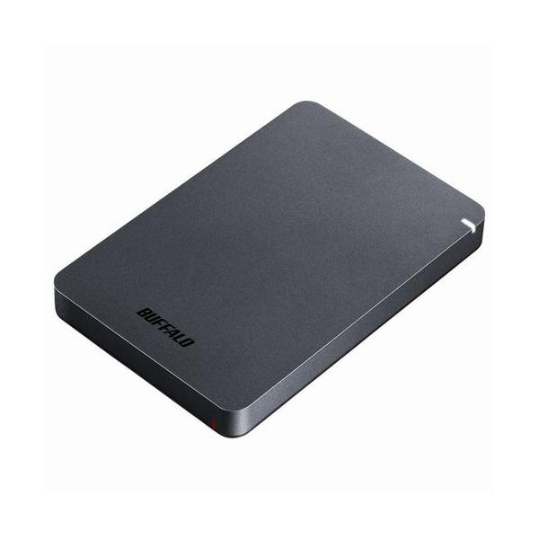 BUFFALO バッファロー ポータブルHDD 1TB ブラック HD-PGF1.0U3-BKA(2472037)