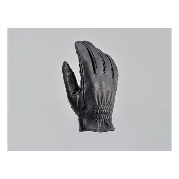 他サイト： Henly Begins ヘンリービギンズ バイクグローブ HBG-037内縫いガンカットショート ブラック Sサイズ D15189(2495484)の商品画像