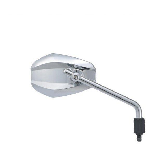 他サイト： DAYTONA デイトナ ミラー ハイビジミラー EDGE M10正ネジ クロームメッキ/ロー D99259(2495808)の商品画像