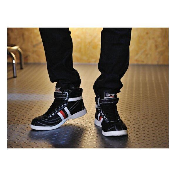 他サイト： DAYTONA デイトナ ライディング シューズ HBS-001 SAFE シューズ ブラック/ホワイトレッドライン 26.0cm D99065(2495754)の商品画像