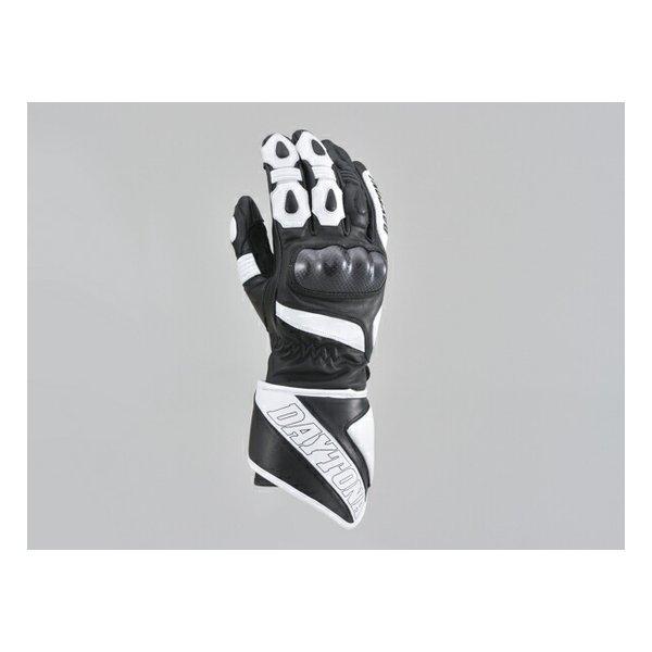他サイト： DAYTONA デイトナ バイクグローブ HBG-040 スポーツロンググローブ ブラック/ホワイト Lサイズ 15833(2493043)の商品画像