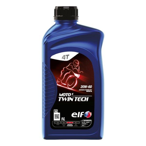 elf エルフ バイク用 4st エンジンオイル MOTO 4 TWIN TECH 20W-60 1L 213944(2503627)