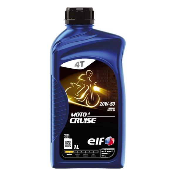 elf エルフ バイク用 4st エンジンオイル 1L MOTO 4 CRUISE 20W