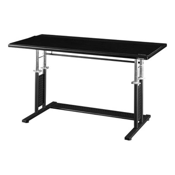 他サイト： Bauhutte バウヒュッテ ゲーミングデスクHD ミドルタイプ/幅1200mm/ブラック BHD-1200HDM-BK(2496885)の商品画像