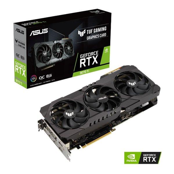 ASUS エイスース グラフィックボード GeForce RTX3070Ti OC Edition