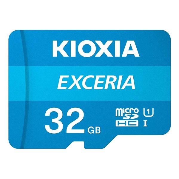 他サイト： Kioxia キオクシア microSD 32GB フラッシュメモリーカード U1 R100 C10 フルHD LMEX1L032GG2(2511573)の商品画像