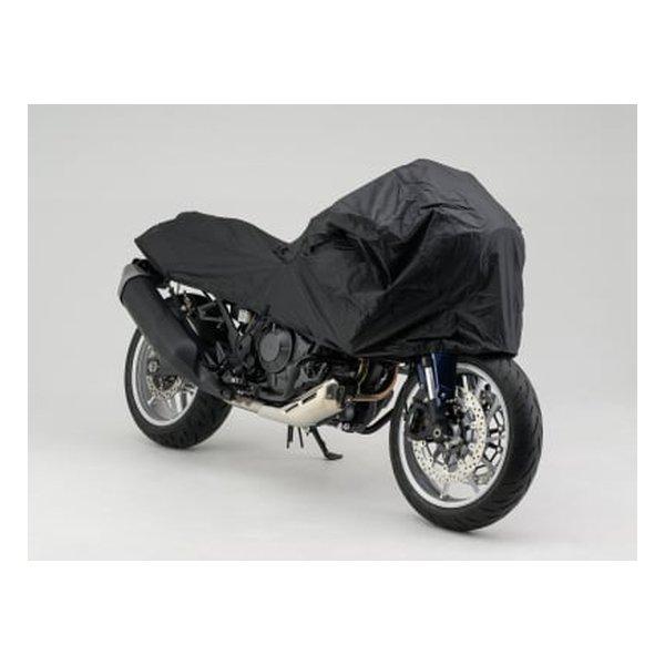 他サイト： DAYTONA デイトナ バイクカバー 汎用 ブラックカバー コンパクトハーフカバー ラージ D22144(2510693)の商品画像