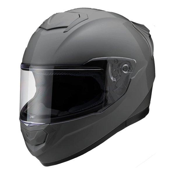 【新品未使用】山城　フルフェイスヘルメット　XL　グロスグレー 山城 YAMASHIRO ヤマシロ バイク用 フルフェイスヘルメット グロス