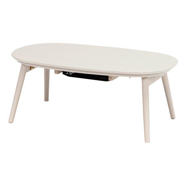 一人暮らしに最適なコンパクトサイズの折れ脚こたつテーブル