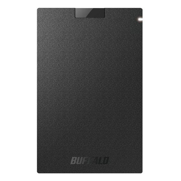 BUFFALO バッファロー 外付けSSD 1.0TB ブラック SSD-PG1.0U3BC/D 