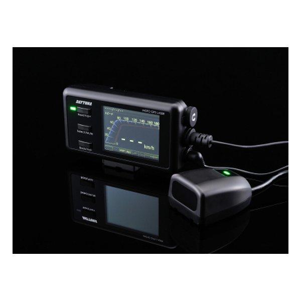 【毎週末 倍倍ストア +5%】DAYTONA  デイトナ デイトナ　レーダー探知機 レーザー式オービス対応 MOTO GPS LASER D25674 (252