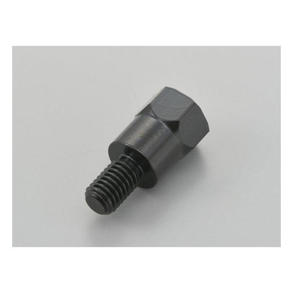 ネジの径や正逆を変換するアダプター。