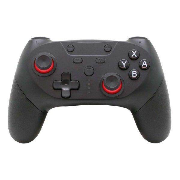 IMPRINC インプリンク Nintendo Switch 対応 ワイヤレスコントローラー ブラックレッド ISWC001BKRD(2536606)