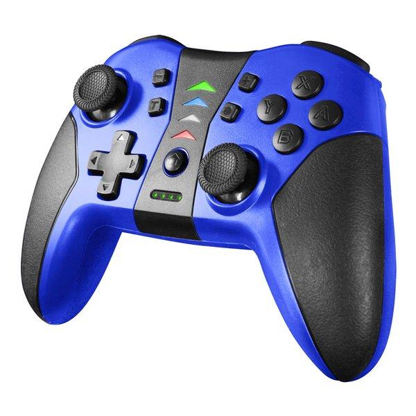 GAM ゲームテック HGワイヤレスバトルパッドターボProSW ブルー