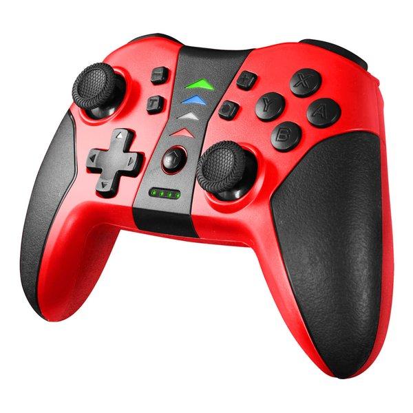 GAM ゲームテック HGワイヤレスバトルパッドターボProSW レッド