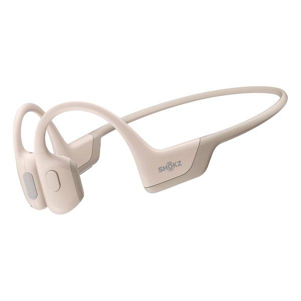 SHOKZ OPENRUN PRO ベージュ ワイヤレス 骨伝導イヤホン Shokz（ショックス） 骨伝導イヤホン OpenRun Pro ベージュ