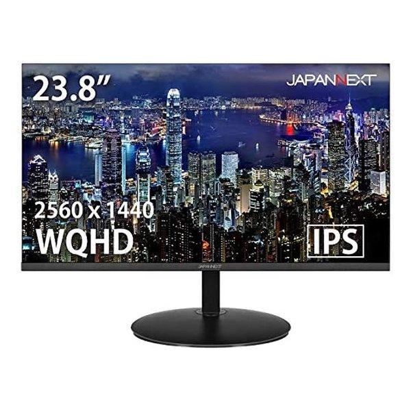 モニター JAPANNEXT JN-IPS2380FLWQHD JAPANNEXT 23.8インチ IPSパネル搭載 WQHD(2560x1440)解像度