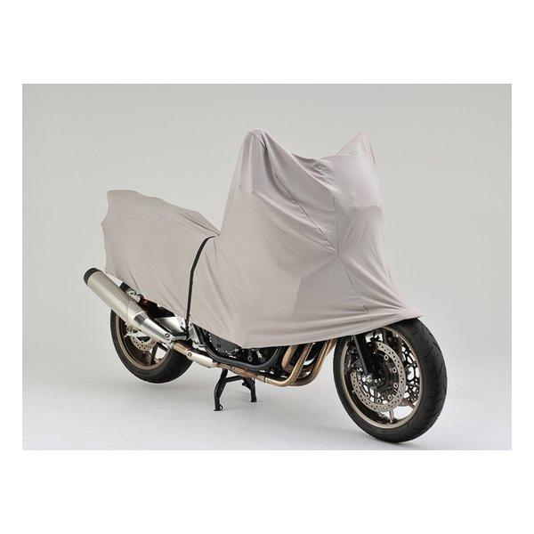 他サイト： DAYTONA デイトナ インナーバイクカバー 汎用 裏起毛 ストレッチインナーハーフカバー Lサイズ D22146(2549413)の商品画像