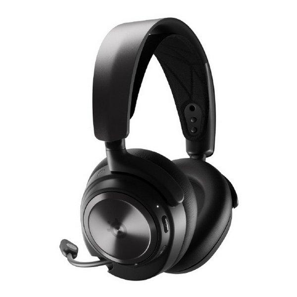 (SteelSeriesキャンペーンセール 〜5/21まで) SteelSeries Arctis Nova Pro Wireless (61520J) ワイヤレス ゲーミング ヘッドセット Bluetooth DAC/AMP