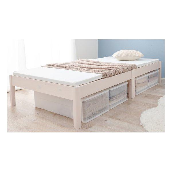 萩原 ハギハラ 組立簡単 シングルベッド オファー 約 幅99.5×奥行198