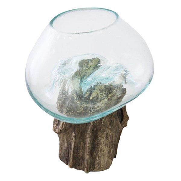 東谷 アズマヤ ガラスオブジェ クリア 約20-30cm TTZ-311(2565482) : e