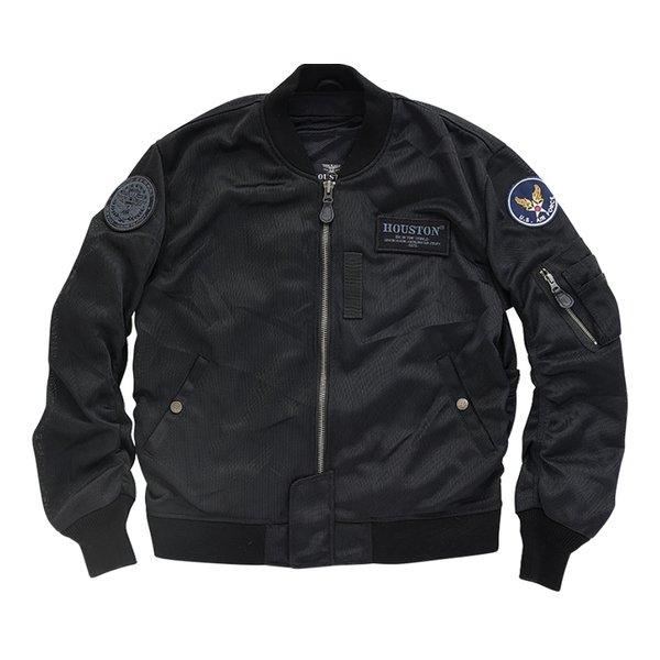HOUSTON ヒューストン HTVA2311S メッシュジャケット MA-1 M/C