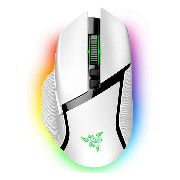 他サイト： Razer レーザー Basilisk V3 Pro White Edition 右利き用ワイヤレスゲーミングマウス ホワイト RZ01-04620200-R3A1(2569423)の商品画像