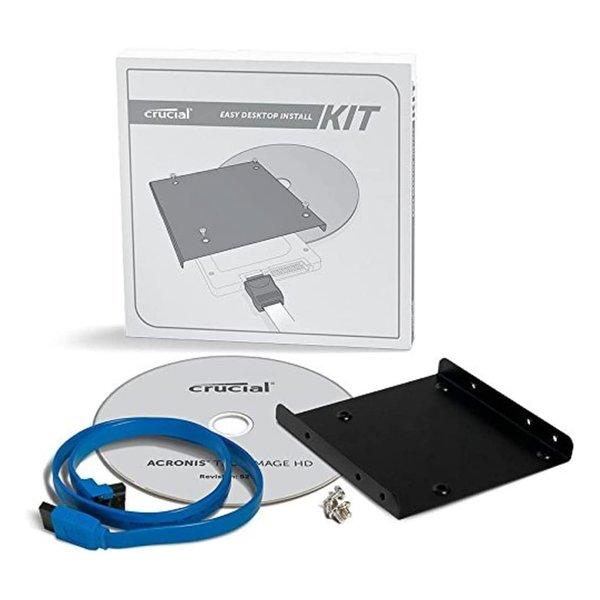 Crucial SSD セット crucial クルーシャル デスクトップ用Crucial SSD取り付けキット