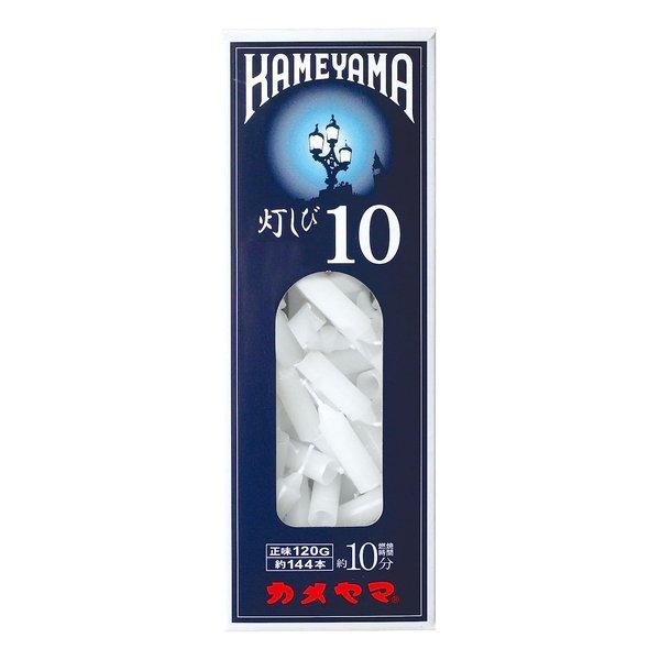 天然ガスから生まれたローソク「灯しび」燃焼時間が短く、お忙しい時にも便利です。