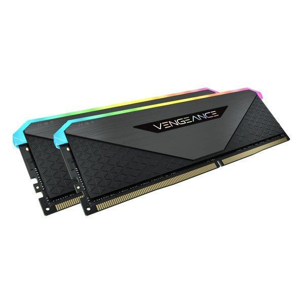 CORSAIR コルセア VENGEANCE RGB RT 16GB 2x 8GB DDR4 DRAM 3200MHz 