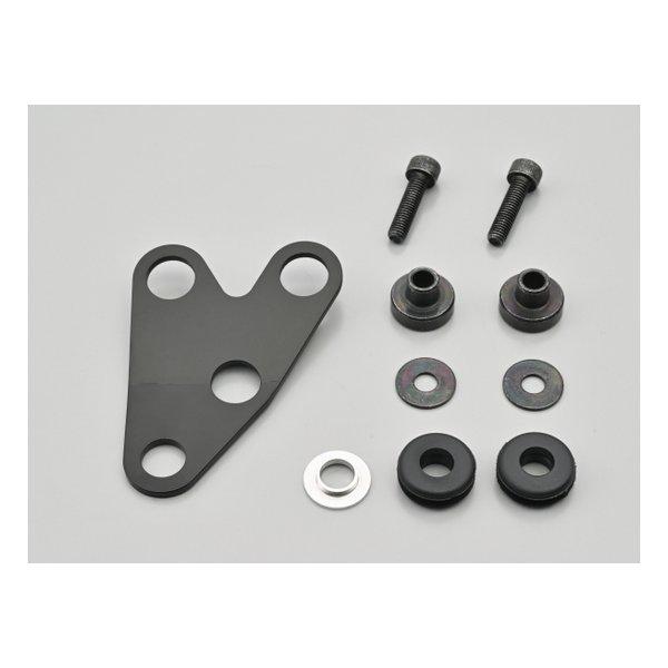 他サイト： DAYTONA デイトナ メーターステー 取付幅33mm Φ48用 防振メーターステー 右オフセット/10°曲げ 40339(2578710)の商品画像