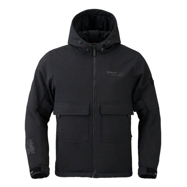 RS TAICHI ソフトシェル フーディ　S　美品　CE Lv2プロテクター付 RS-Taichi アールエスタイチ バイク用 秋冬 ソフトシェル フーディ