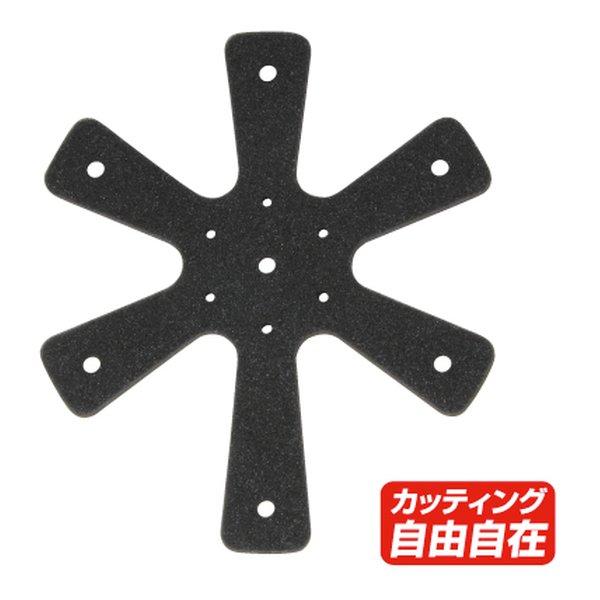 ROUGH&ROAD ラフアンドロード ヘルメットスペーサー16 グレー RR6206(2579319)