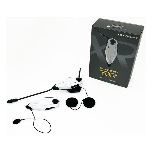 「B+COM SB6XR」のホワイトモデル