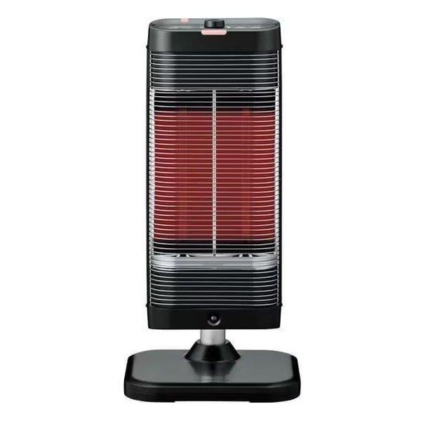 corona コロナ 遠赤外線電気暖房機 コアヒート ピュアブラック 自動首 