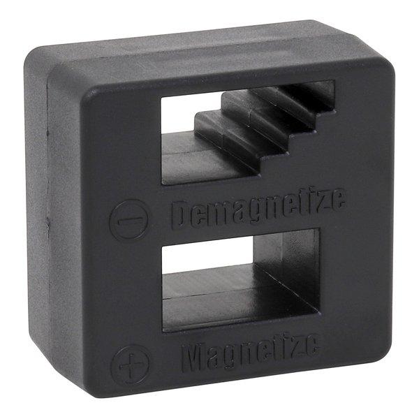 手持ちのドライバーを磁力強化・消去するのに便利です