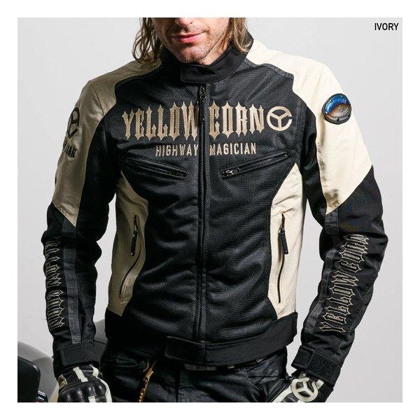 YeLLOW CORn メッシュジャケット YELLOW CORN メッシュジャケット アイボリー