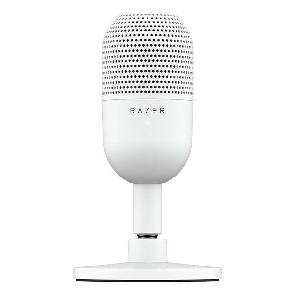 他サイト： Razer レーザー Seiren V3 Mini タップトゥミュート機能搭載 超小型 USB マイク ホワイト RZ19-05050300-R3M1(2608374)の商品画像