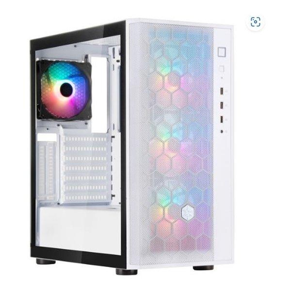 SilverStone強化ガラスMicro-ATX PCケース RGBファン付き SilverStone Technology シルバーストーン FARA R1 PRO V2 ミドル
