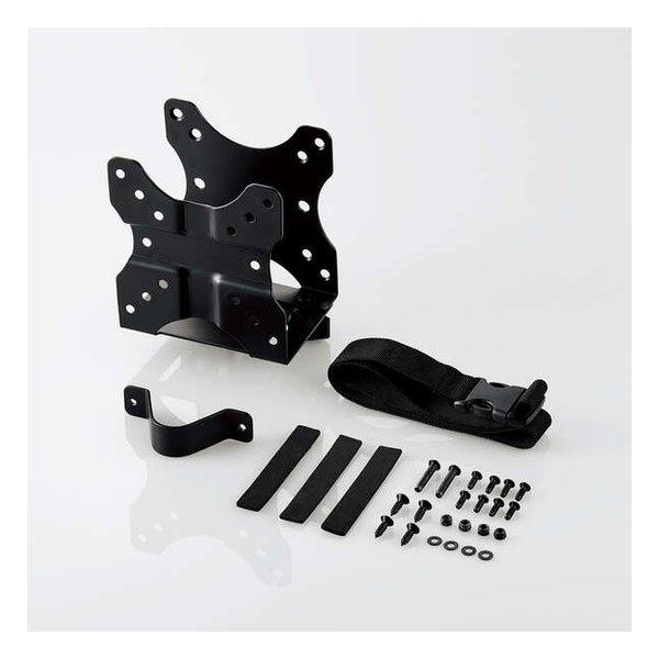 モニター裏のスペースも無駄にしない！CPUやシンクライアント端末をモニター裏に設置できるVESA規格対応のCPUホルダーです。