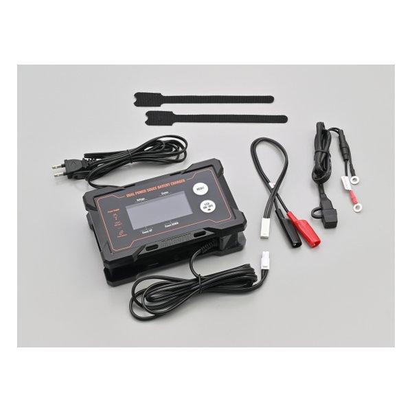 他サイト： 25〜27日まで72時間限定ストアポイント+５％ DAYTONA デイトナ バイク用 バッテリー充電器 12V専用 ポータブル電源対応ディスプレイ付 37802(2623896)の商品画像