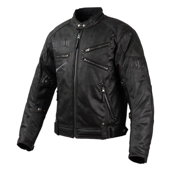 【最終値下げ】YELLOWCORN ブラックライダースジャケット(秋冬) WINTER 車用品・バイク用品 イエローコーン 2025-2026秋冬モデル NJ