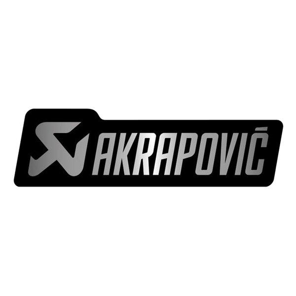 AKRAPOVIC アクラポビッチ タイネツサイレンサーステッカー 135x40mm P-HST4ALMONO(2638263)